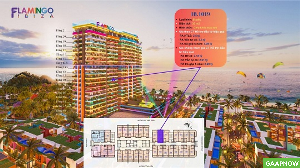 Căn hộ khách sạn tiêu chuẩn 5 sao mặt tiền biển Hải Tiến, tầm view bao trọn dự án rực rỡ sắc màu,