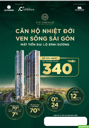 Dự án Căn hộ The Emerald 68 đẳng cấp 5 sao do nhà thầu số 1 Việt Nam xây dựng