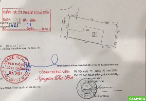 Chính chủ bán 2 mảnh đất chia lô ngõ 639 ngách 39 Hoàng Hoa Thám, Vĩnh Phúc, Ba Đình, Hà Nội
