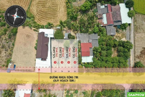 Bán Đất Suổi xã Suổi Tiên huyện Diên Khánh tỉnh Khánh Hòa rộng 125m chỉ 870tr đường 7m quy hoạch