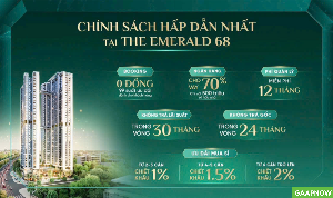 Căn hộ dự án cao cấp The Emerald 68 tại Bình Dương