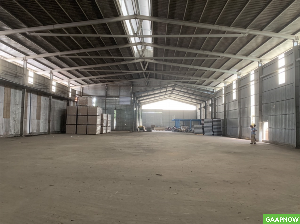 Cho thuê 1000m2 và 1800m2 ở CCN Cầu Gáo Đan Phượng kho cao 9m khung Zamil