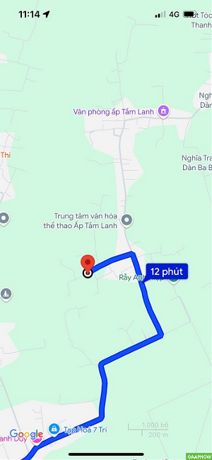 Chính chủ bán lô đất Xã Hiệp Thạnh, Tây Ninh
