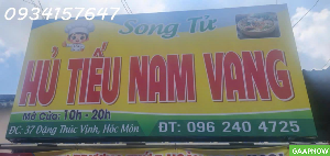 Chính chủ cần sang quán hủ tiếu Nam Vang giá 75 triệu – 37 Đặng Thúc Vịnh, Hóc Môn, HCM