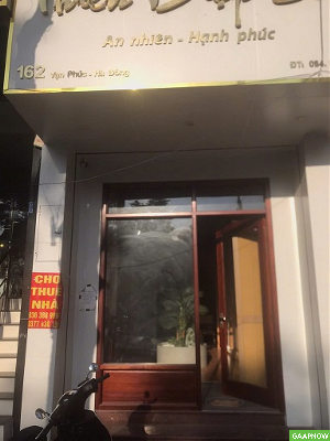 Cho thuê mặt bằng tầng 1 hoặc 1 + 2 số 162 Vạn Phúc, Hà Đông, HN